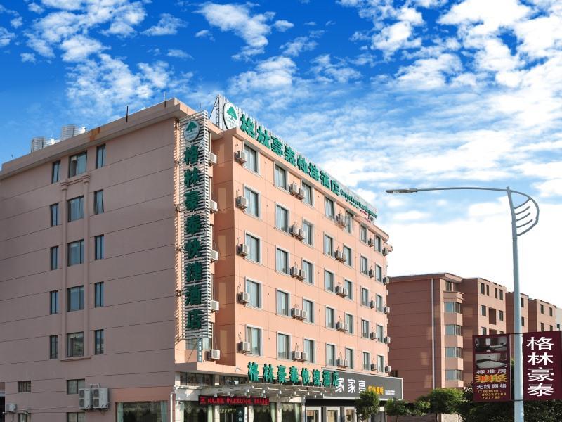 Greentree Inn Zhejiang Taizhou Tiantai Bus Station Express Hotel Exteriör bild