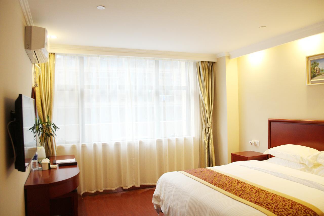 Greentree Inn Zhejiang Taizhou Tiantai Bus Station Express Hotel Exteriör bild