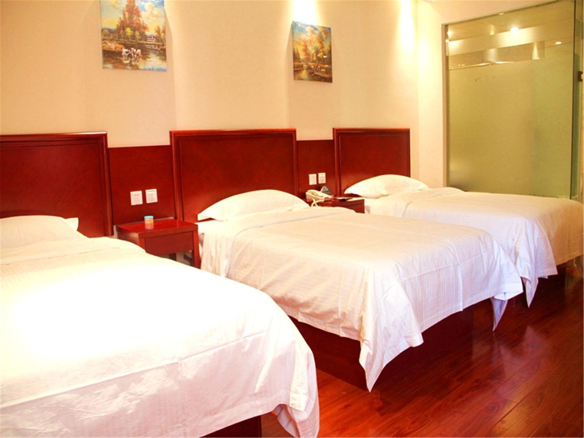 Greentree Inn Zhejiang Taizhou Tiantai Bus Station Express Hotel Exteriör bild