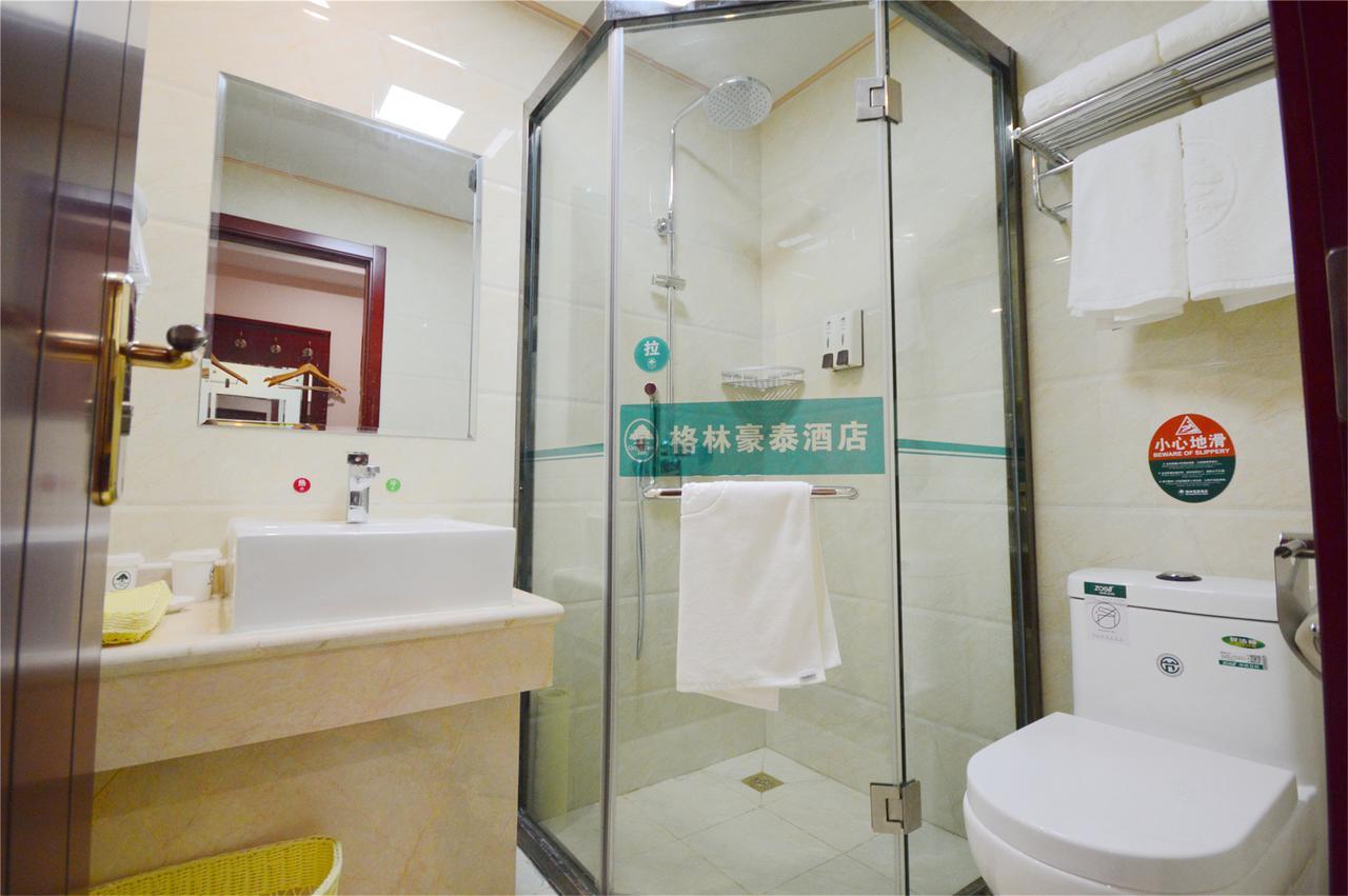 Greentree Inn Zhejiang Taizhou Tiantai Bus Station Express Hotel Exteriör bild