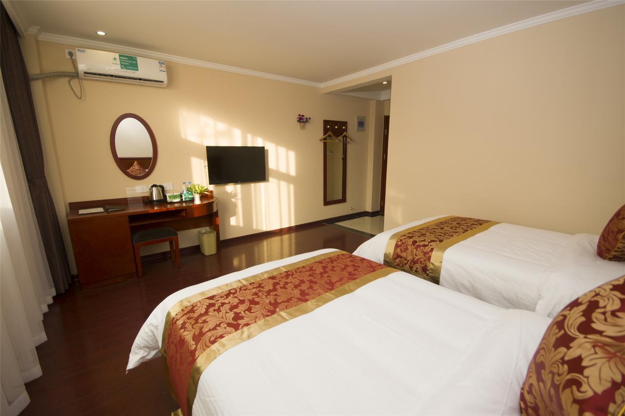Greentree Inn Zhejiang Taizhou Tiantai Bus Station Express Hotel Exteriör bild
